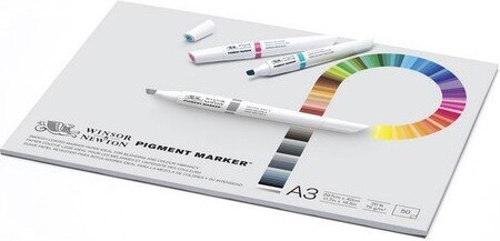 Tegneblok - Pigment Marker - A3 - 50 Ark - Winsor & Newton