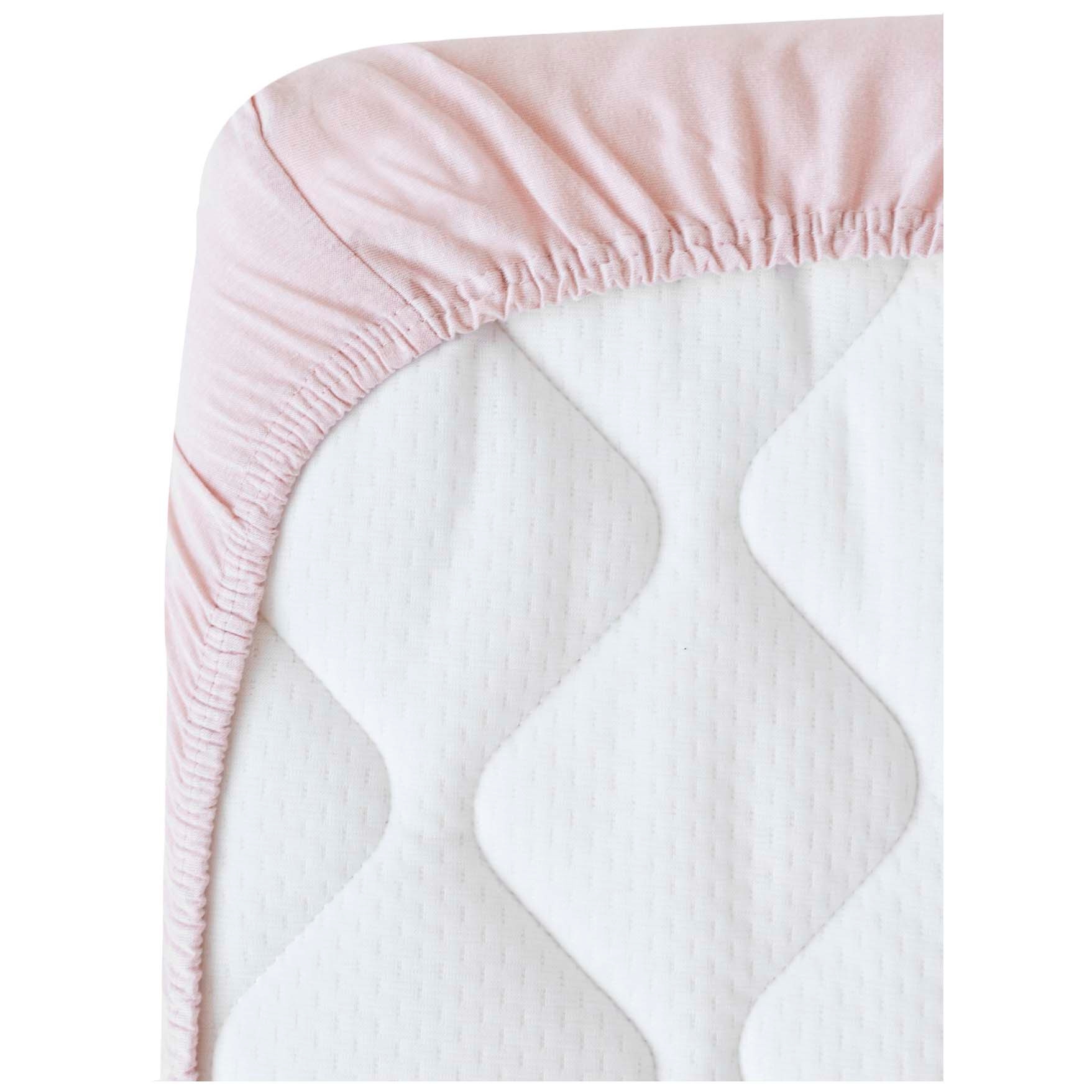 Prénatal ledikant hoeslaken roze