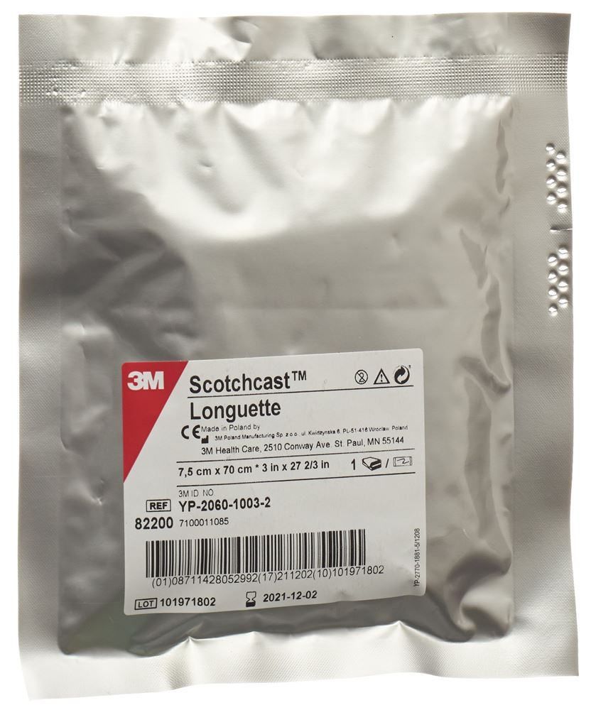 SCOTCHCAST Scotchcast Plus Longuette 7.5x70cm 1 Stk