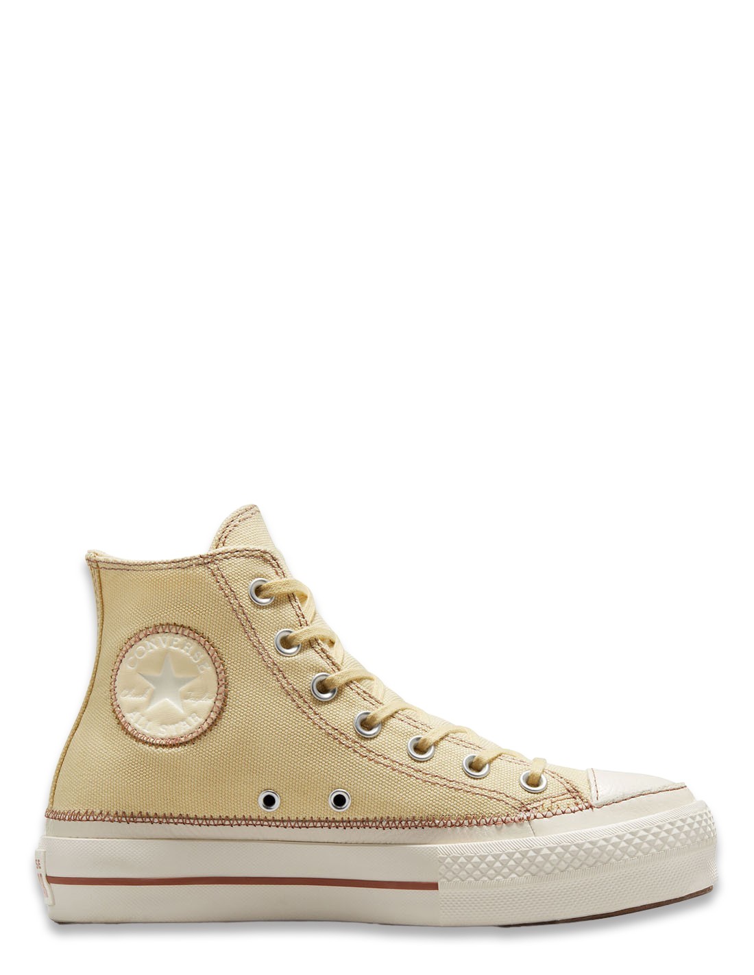 converse Sneakers femme compensée ctas lift hi open sesame