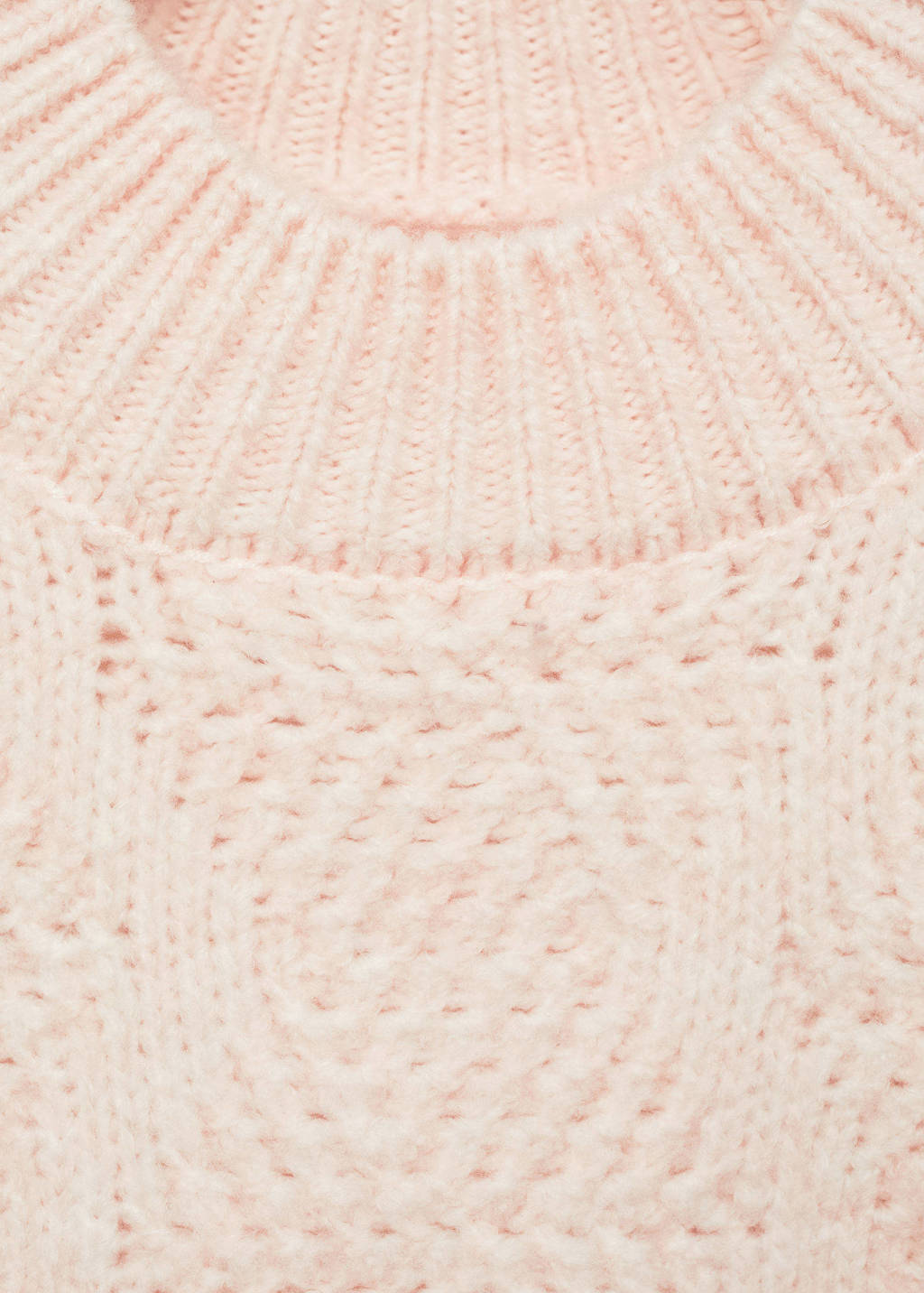 Mango Kids gebreide trui roze