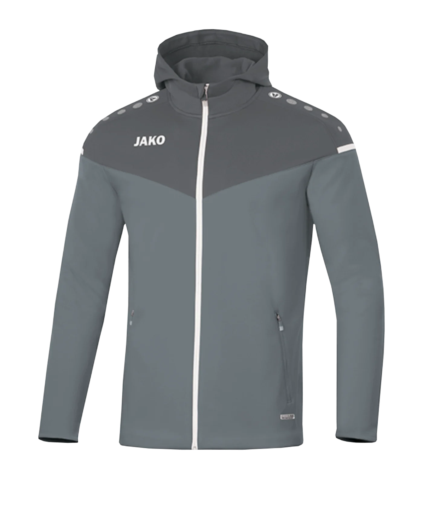 JAKO Champ 2.0 Kapuzenjacke Damen Grau F40