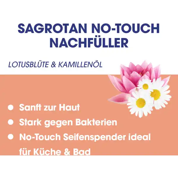 No-Touch Nachfüller Duo Flüssige Handseife Lotusblüte & Kamillenöl