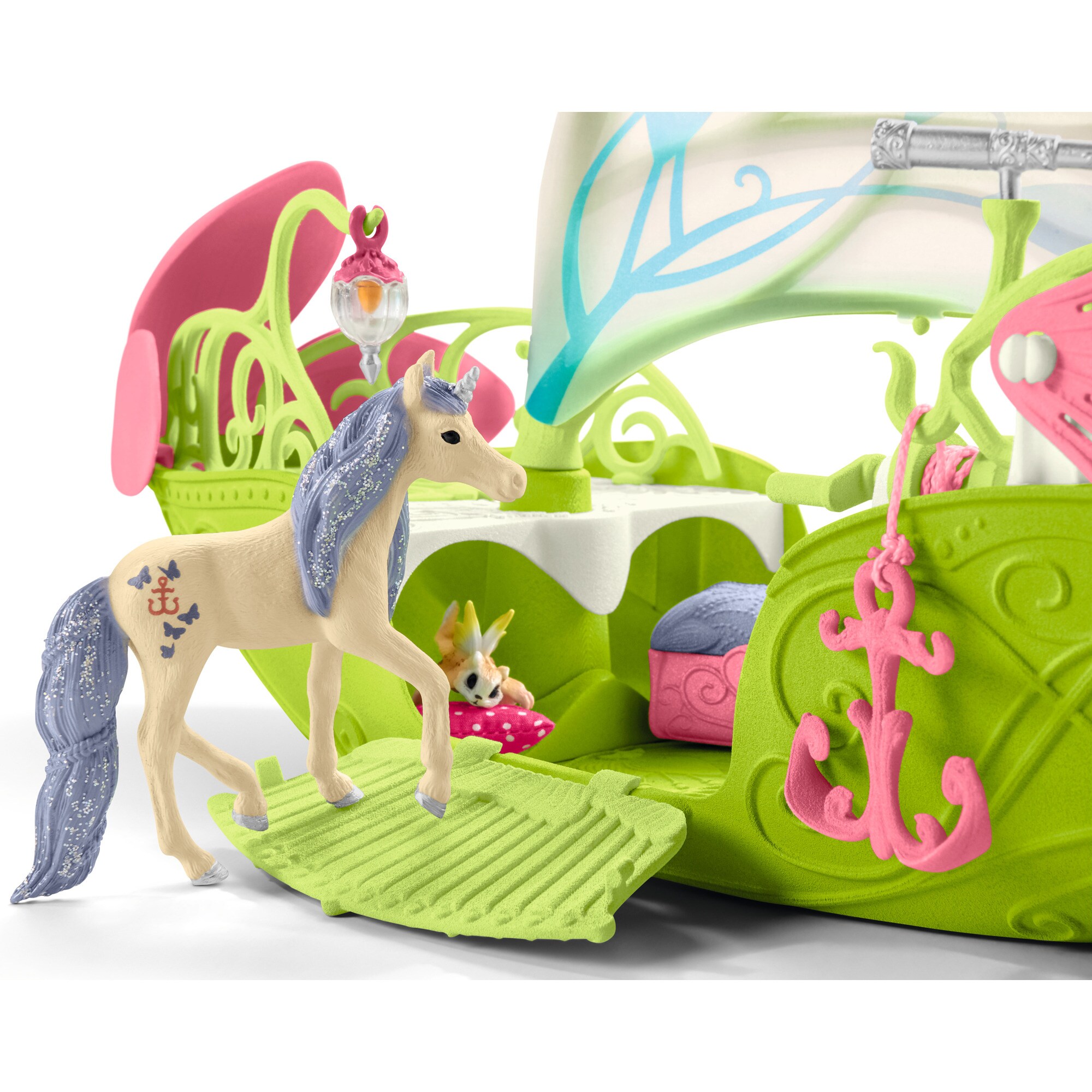 Schleich Spielfigur Bayala Seras magisches Blütenboot
