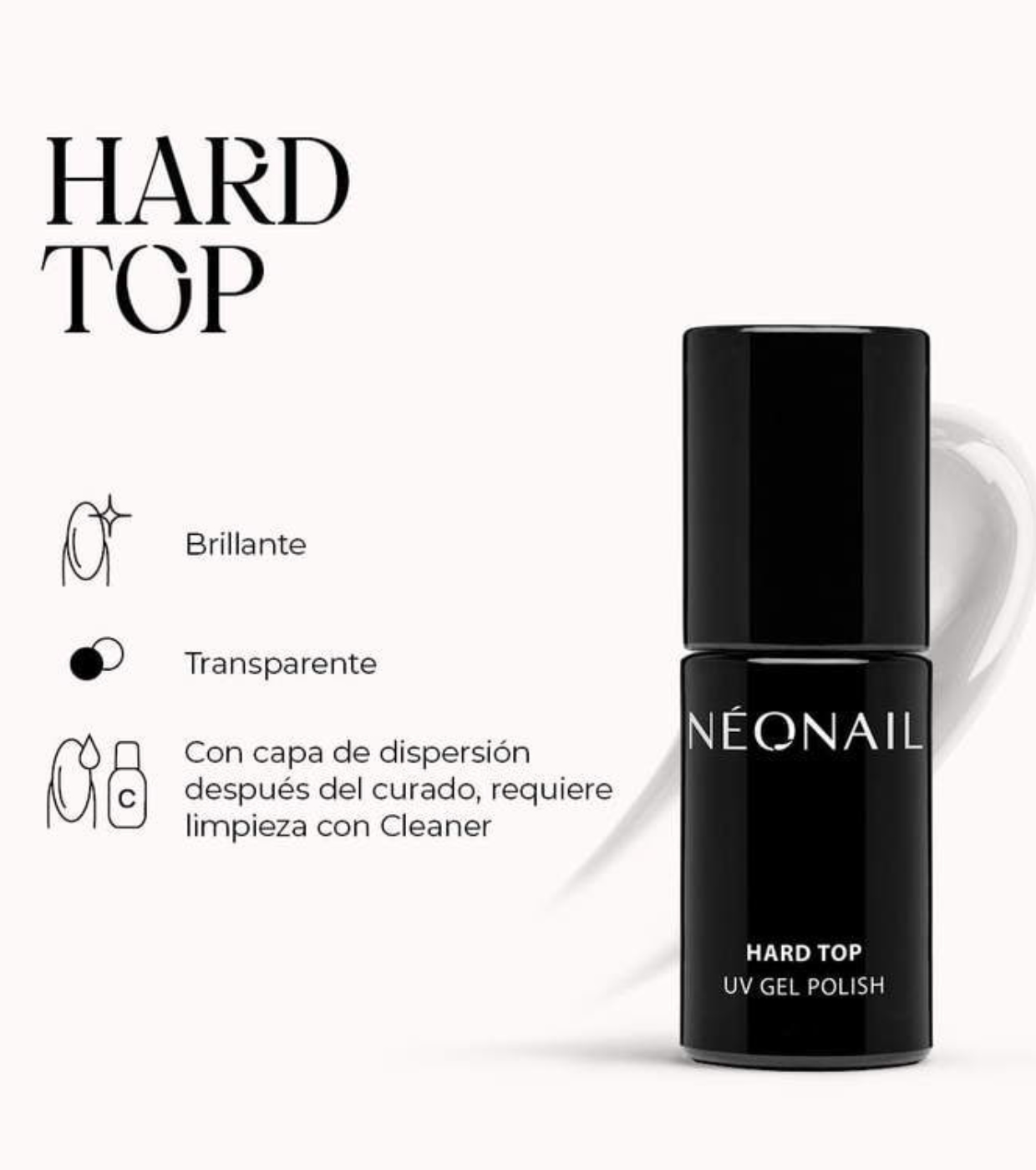 NeoNail - Esmalte semipermanente - Hard Top