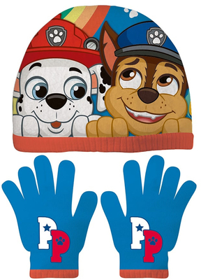 Paw Patrol Lue og Votter, Blå