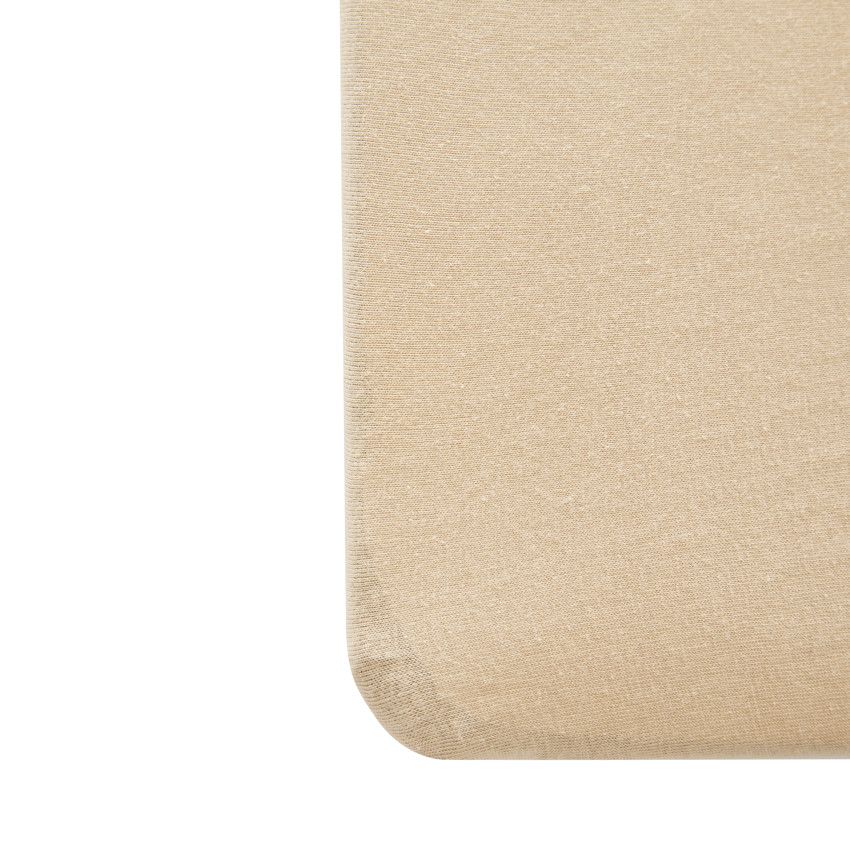 Drap housse en jersey pour tapis de parc 70 x 95 cm - Beige