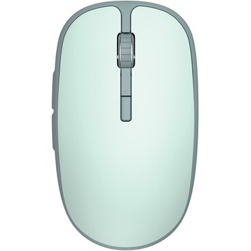 Souris Accsup rechargeable sans fils verte bicolore - 2.4G & Bluetooth