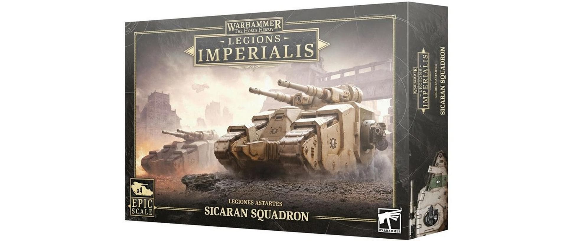 Warhammer Horus Heresy Sicaran SquadronWarhammer the Horus Heresy Miniaturen: Legions Imperialis Sicaran Squadron