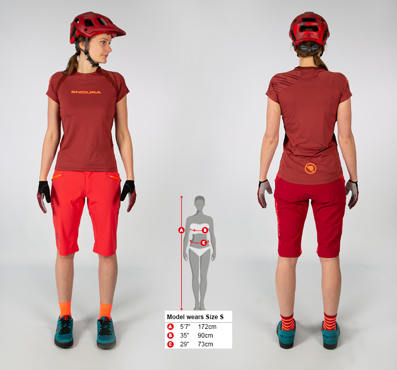 Endura Women's SingleTrack Jersey Pacific Blue