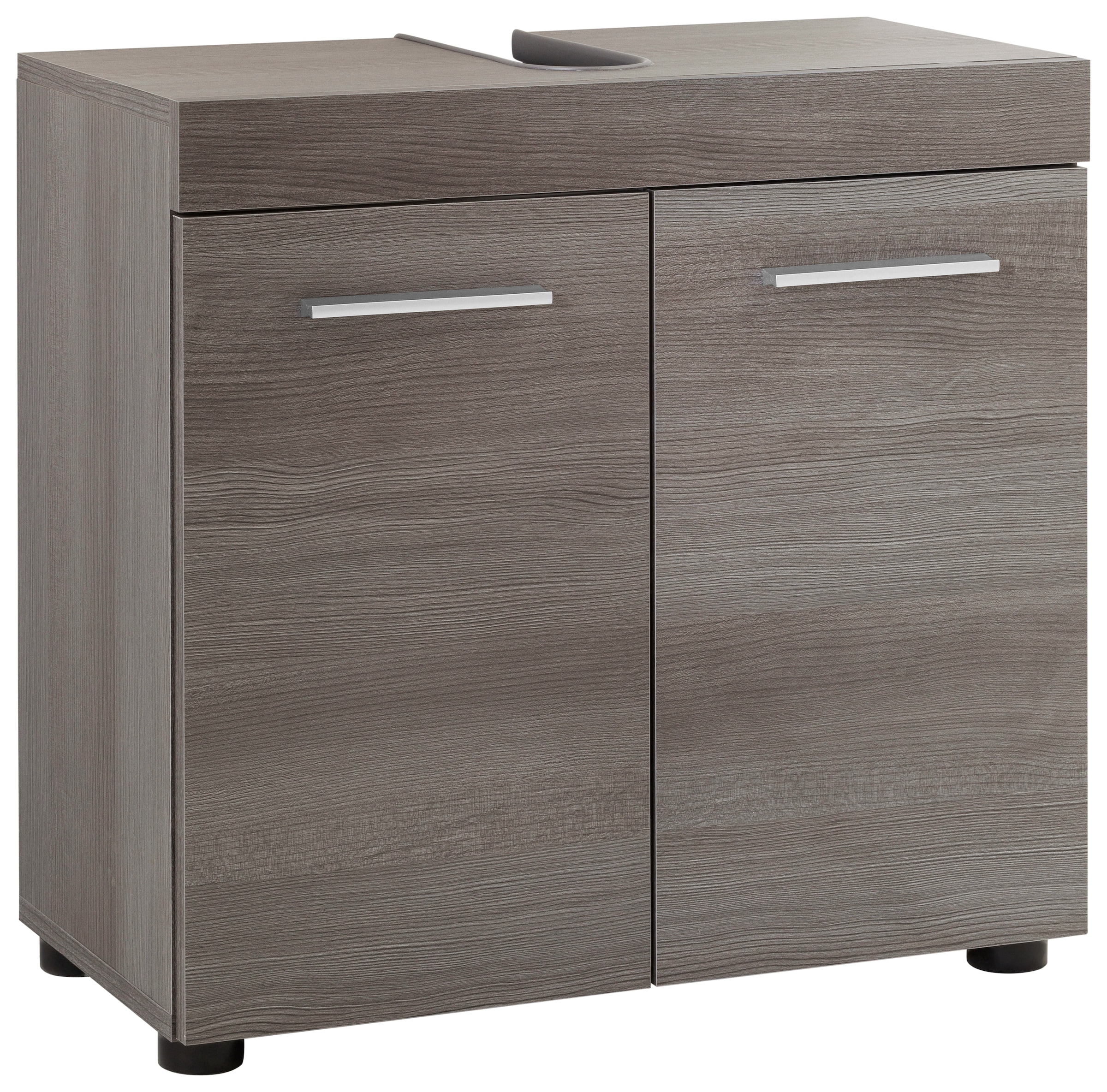 welltime Waschbeckenunterschrank »Royan« Waschbeckenunterschrank mit 2 Türen - (B/T/H) 58/31/57 cm