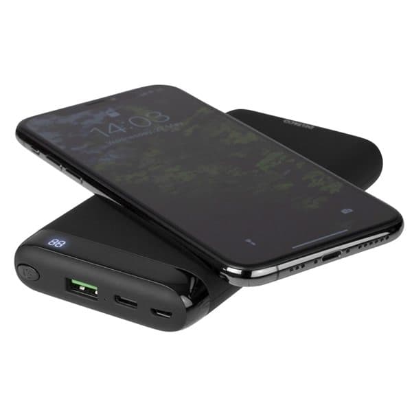 Deltaco Powerbank QI 5W 1 x USB PD 10000mAh 37Wh