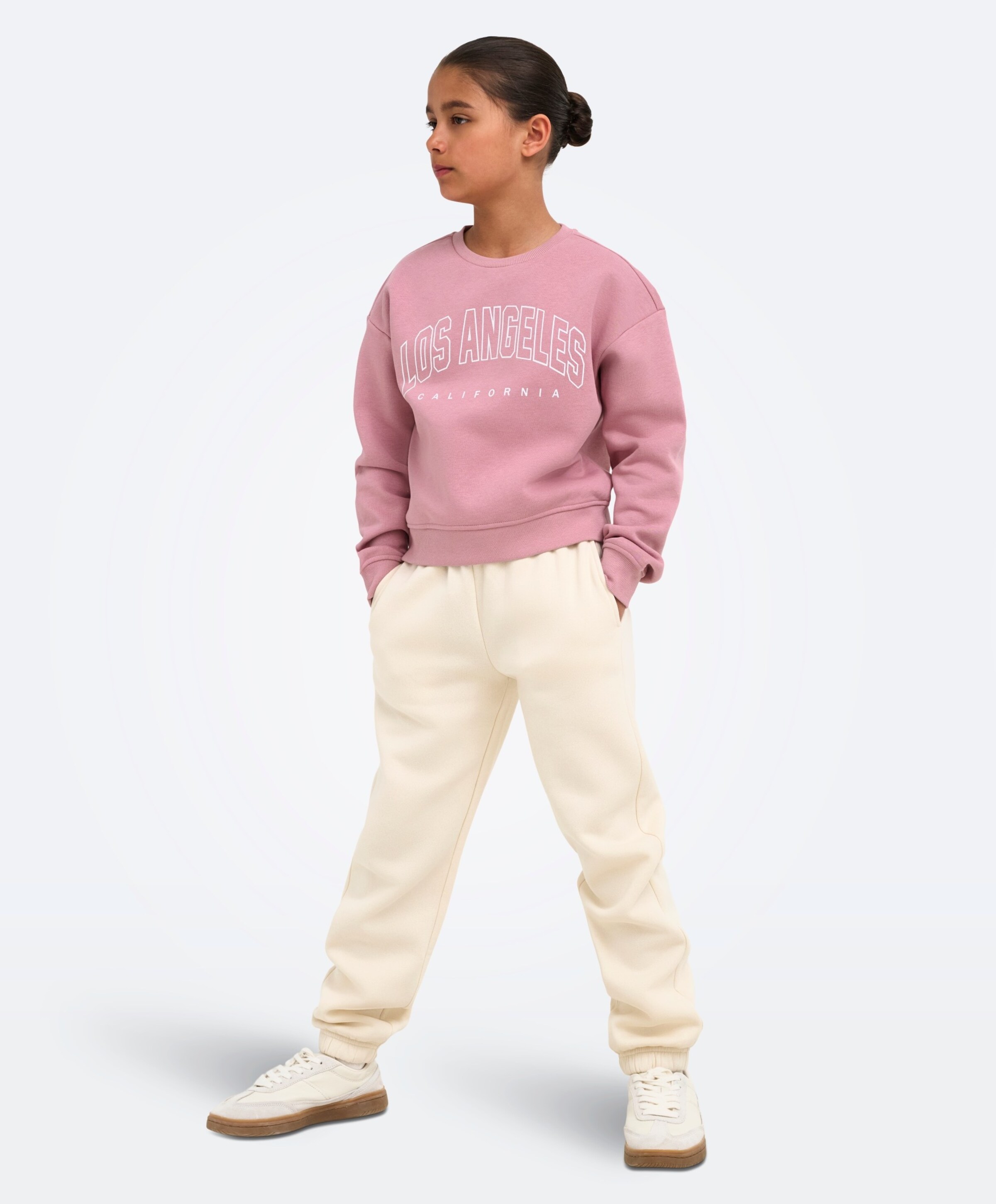 Only Meisjes sweater roze