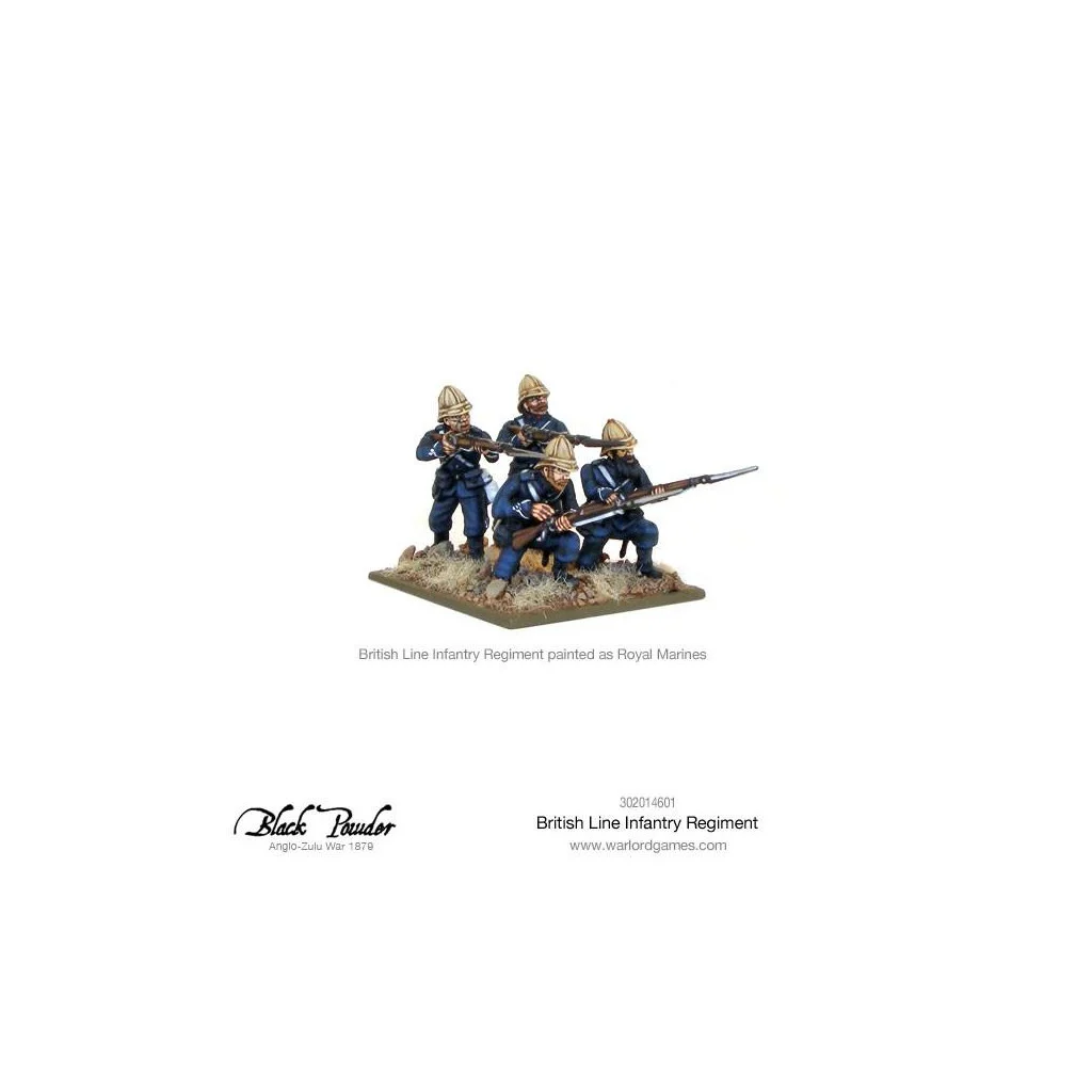 Anglo-Zulu War: British Line Infantry Regiment