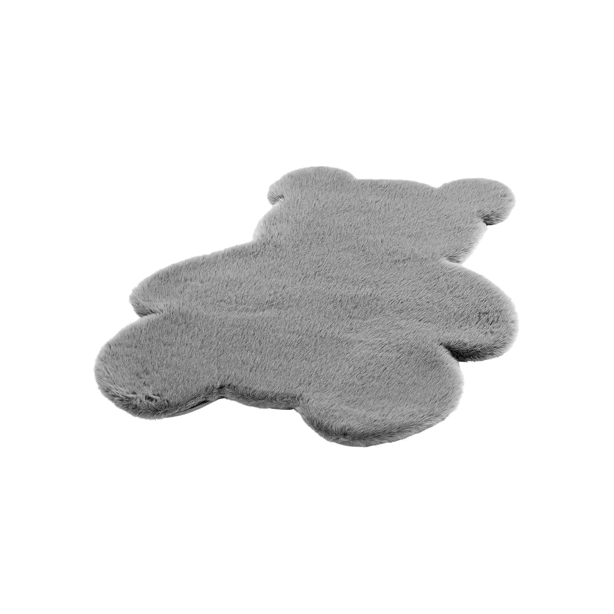 Kinderteppich getuftet Bunny Shape Grau