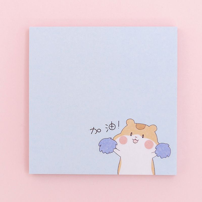 Schooltijd - Cartoon Print Sticky Notes