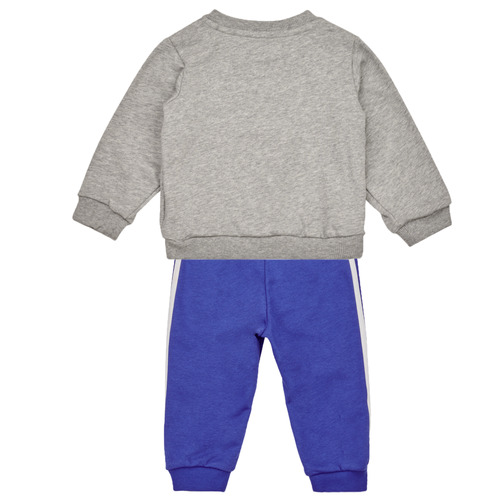 Adidas Sportswear - 3S JOG - Gris / Blanc / Bleu