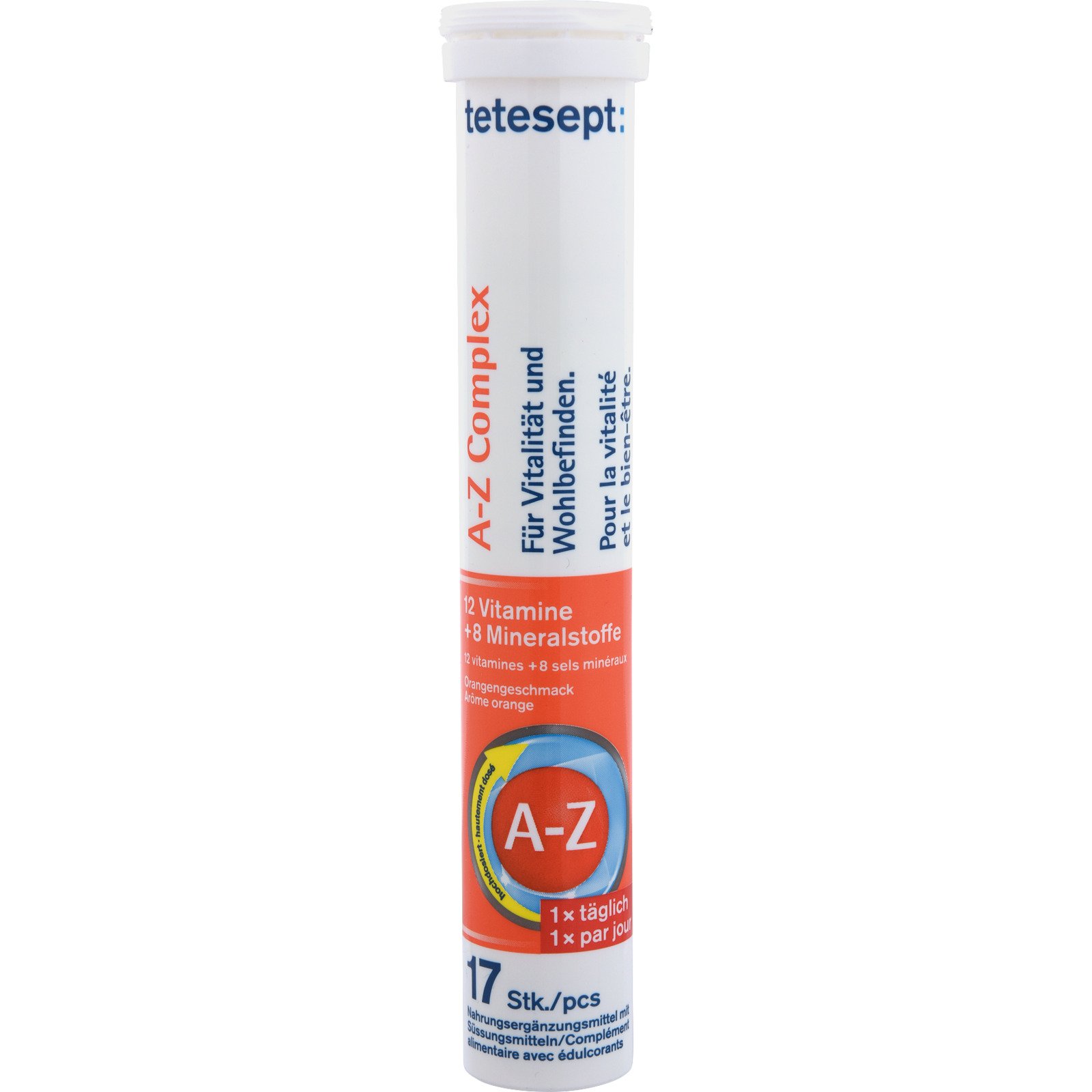 tetesept A-Z Complex Brausetablette, 17 Stück