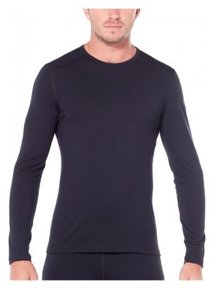Maillot Manches Longues Icebreaker Mérinos 200 Oasis Noir
