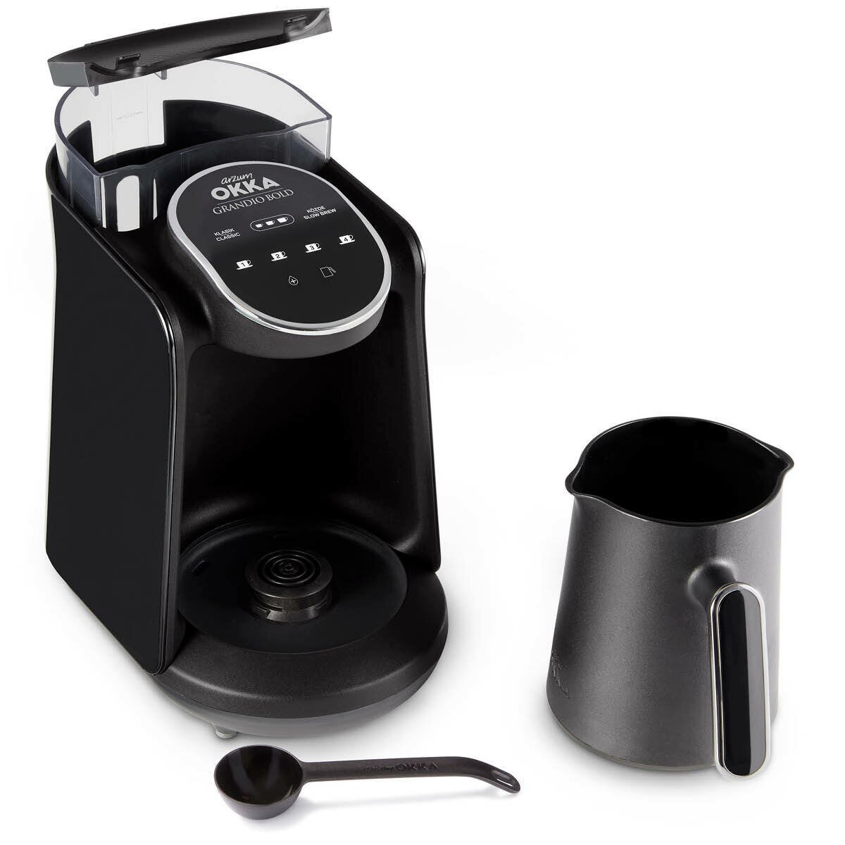 ARZUM, türkische Kaffeemaschine, Kaffeekanne, 900ml 735 W Bronze