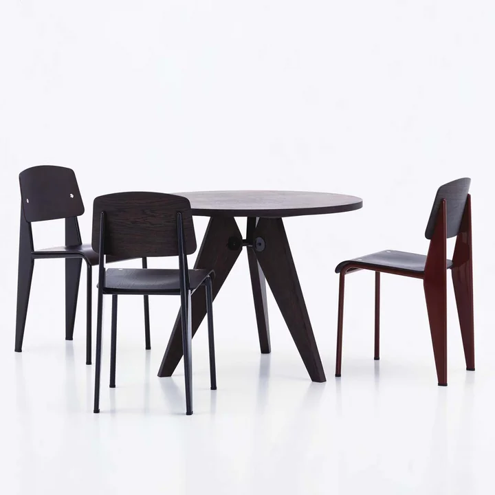 Vitra - Guéridon Esstisch, Ø 90 cm, Eiche geölt