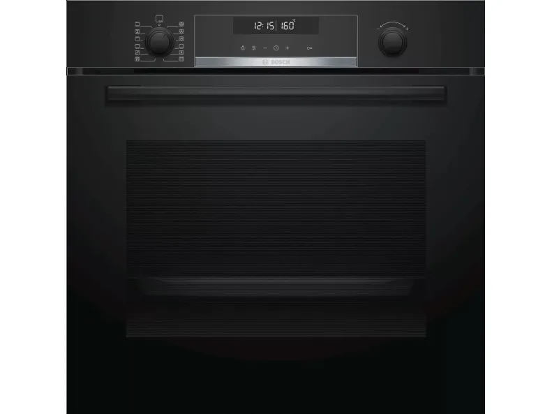 Bosch Serie | 6 HBA578BB0 - Ovn - til indbygning - niche - bredde: 56 cm - dybde: 55 cm - højde: 58.5 cm - med selv-rengøring - Klasse A - sort