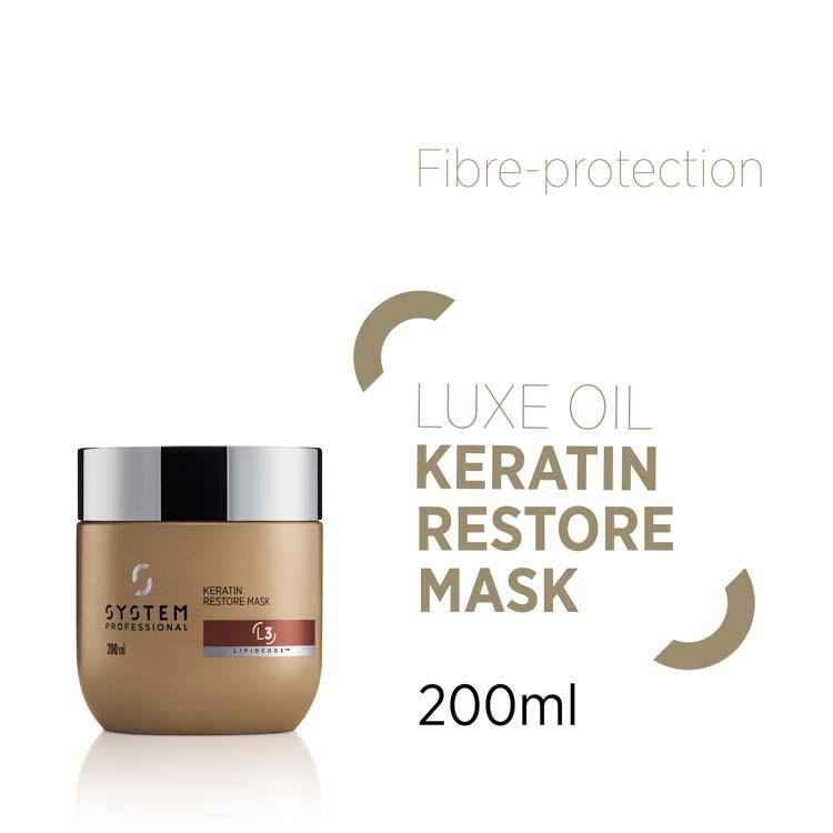 System Professional Luxe Oil Keratin Restore Mask 200ml