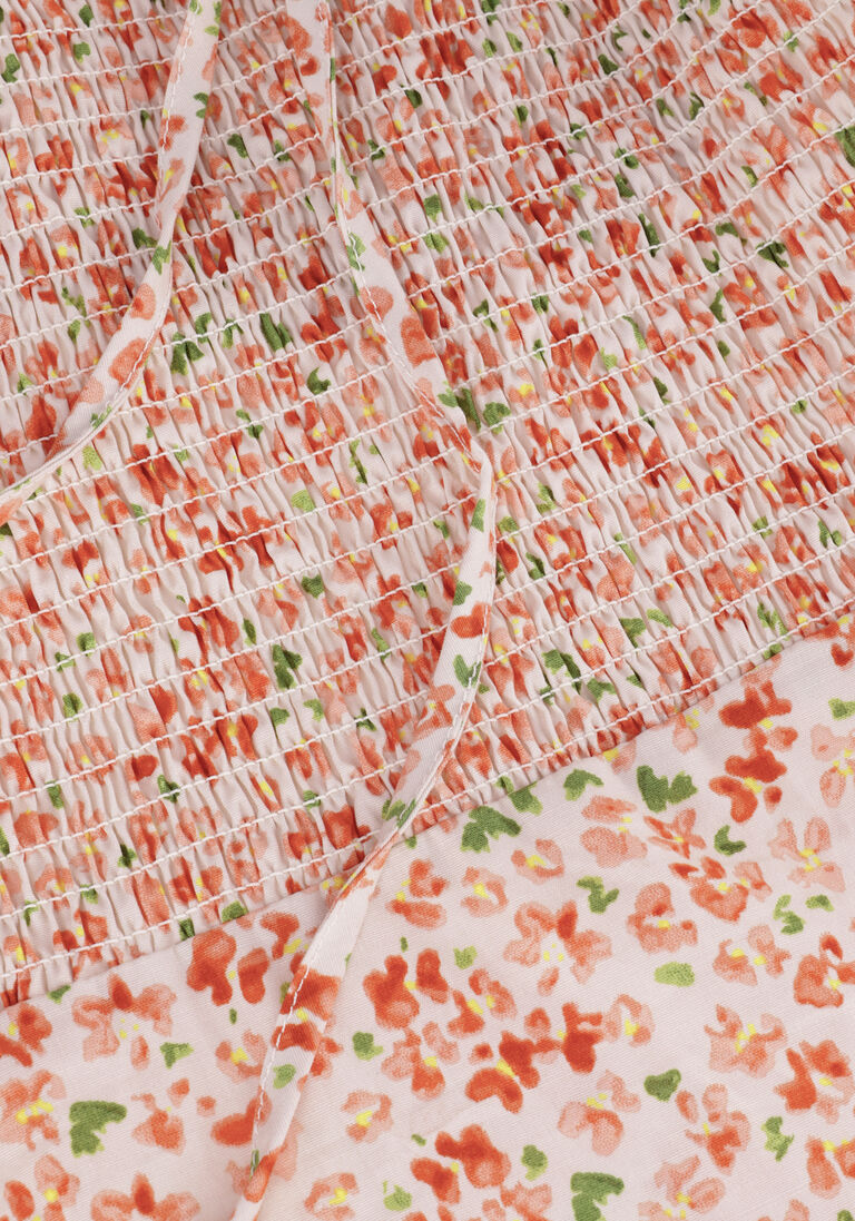 NA-KD multi na-kd midi jurk cups detail cotton ls midi dress