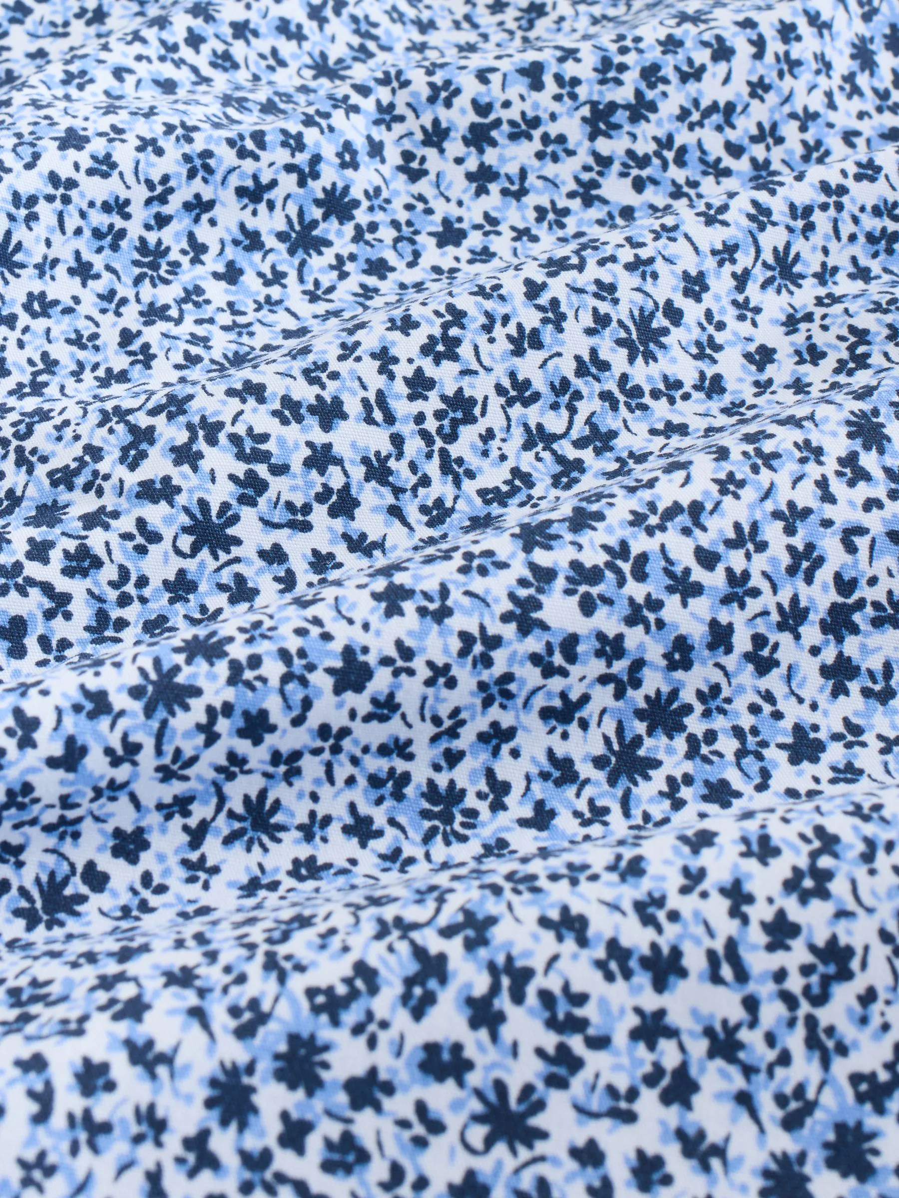 Blauw - Onderhoudsvriendelijke nette overhemden met enkele manchetten, set van 3