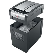 Destructeur Rexel Momentum X312-SL - coupe croisée