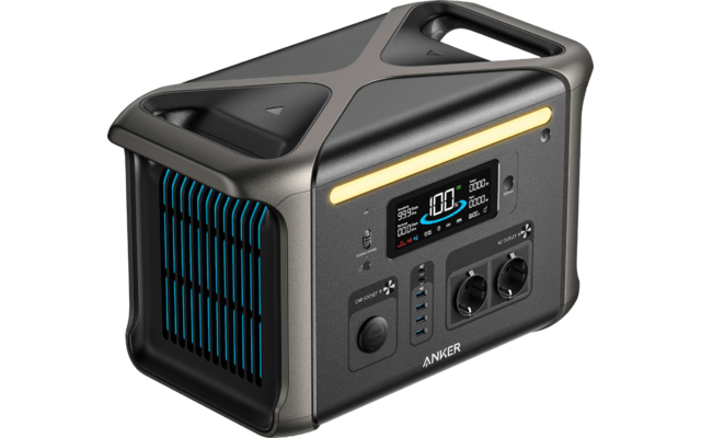 Anker SOLIX F1500 Portable Power Station tragbar 1536 Wh 1800 W