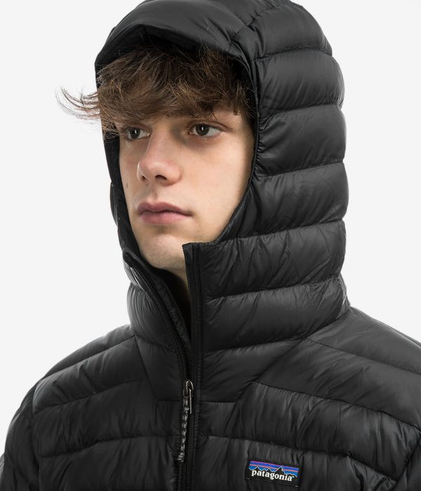 Patagonia Down Sweater Hooded Jacke (black)