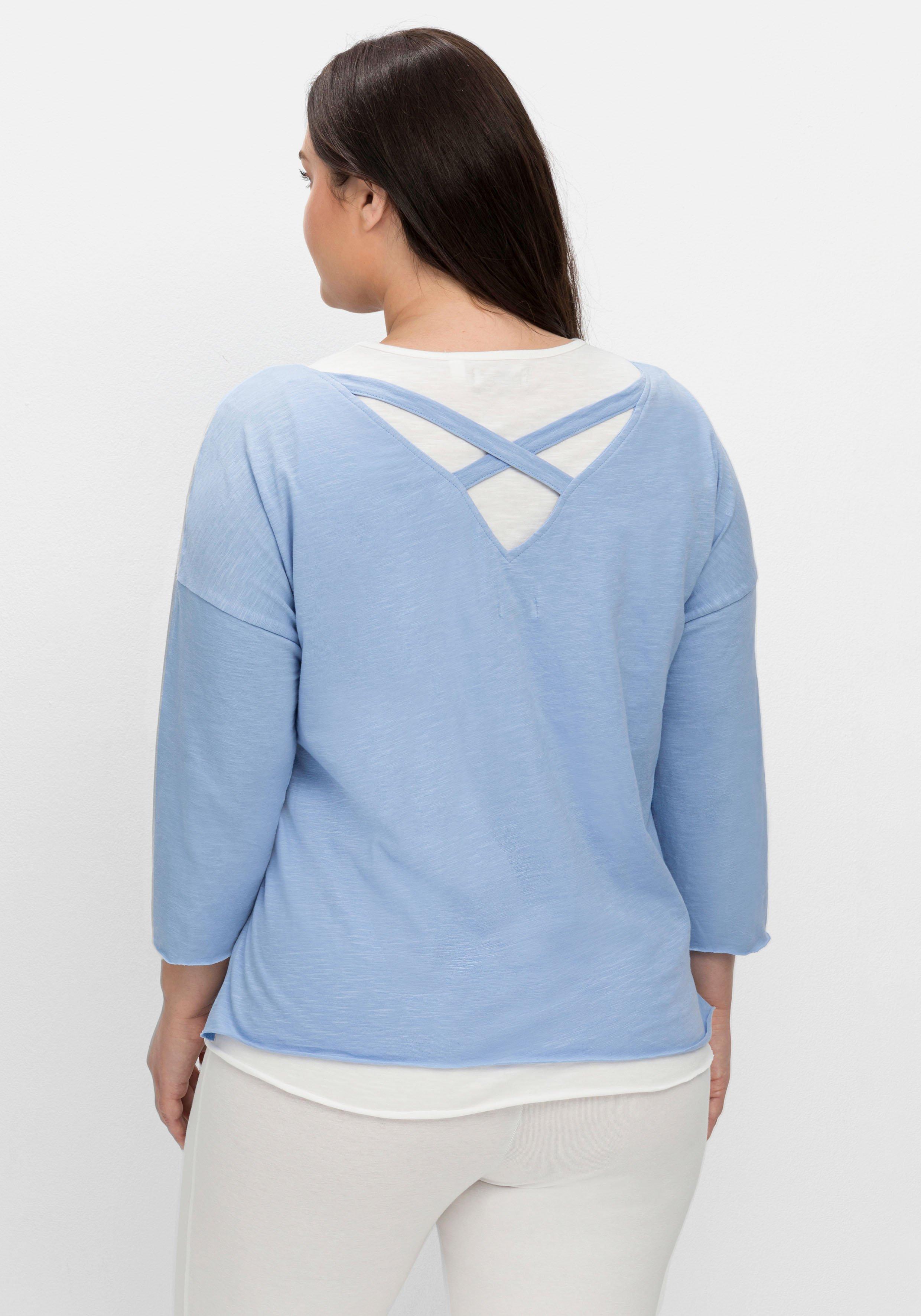 Set aus Oversized-Shirt und Tanktop