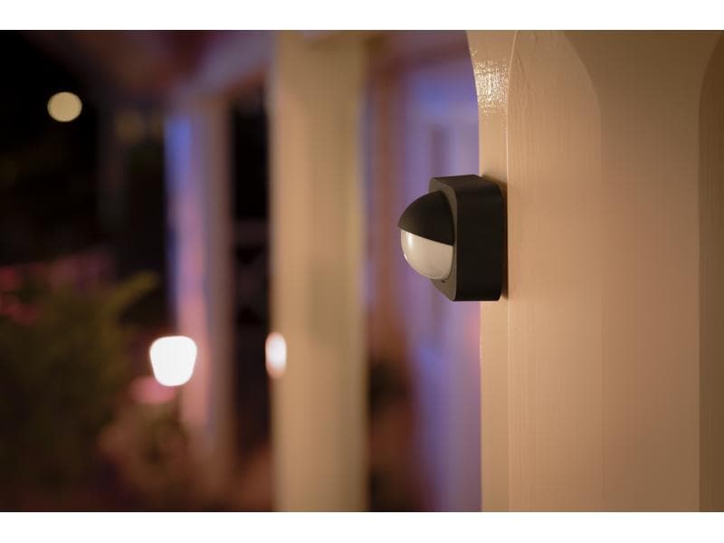 Philips Hue Zubehör Outdoor Sensor Schwarz Aussensensor
