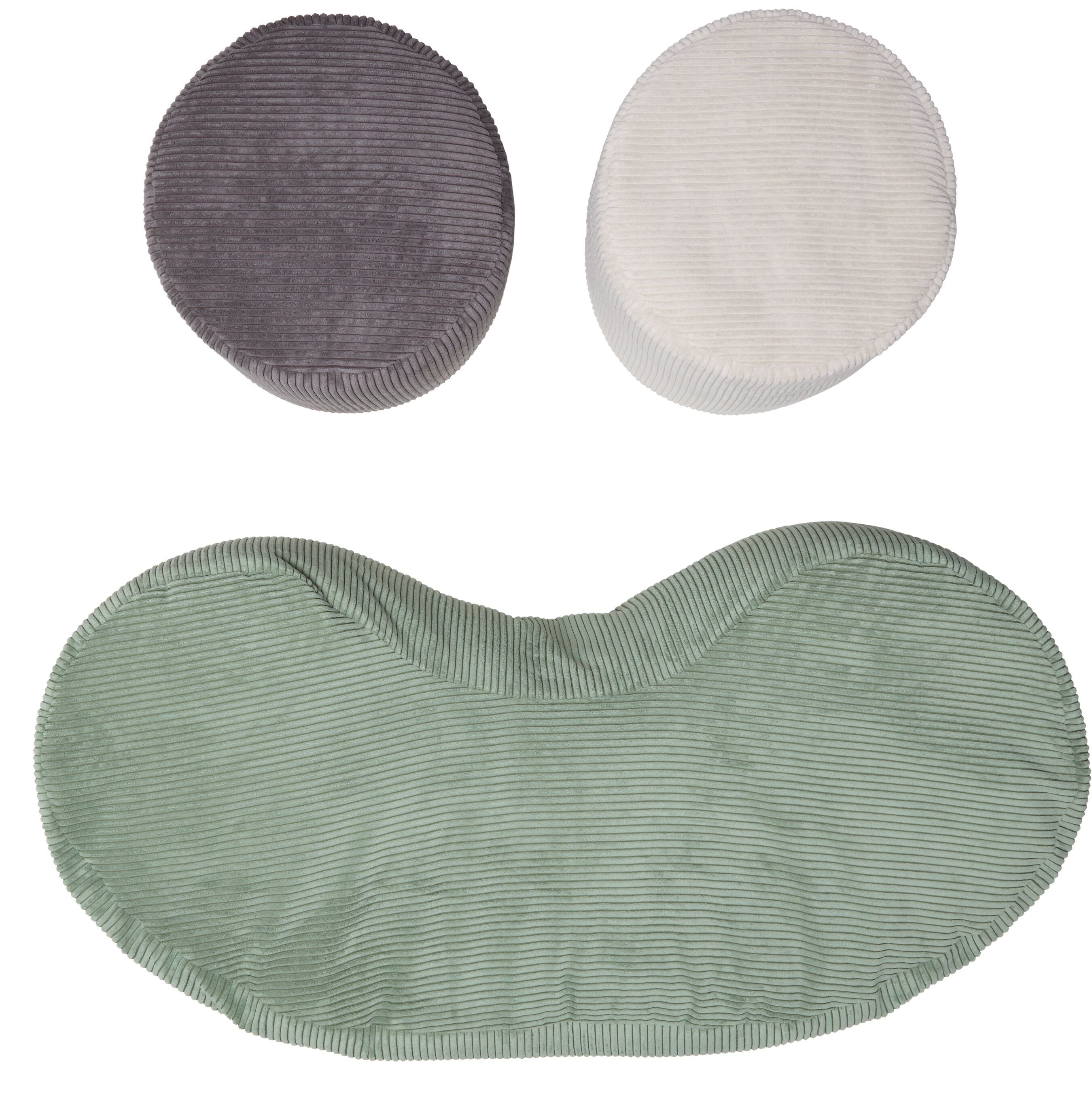 SE-Zigerli Smile Sitzsack, grün - Grün / B: 148.0 cm x T: 48.0 cm x H: 44.0 cm