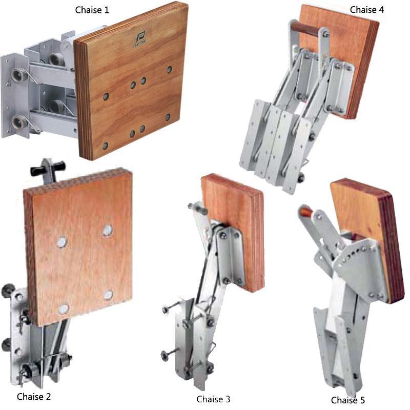Chaises Aluminium Tableau Bois Plastimo