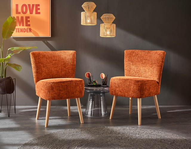 ED EXCITING DESIGN Cocktailsessel »Earl« Küchenstuhl, Küchensessel
