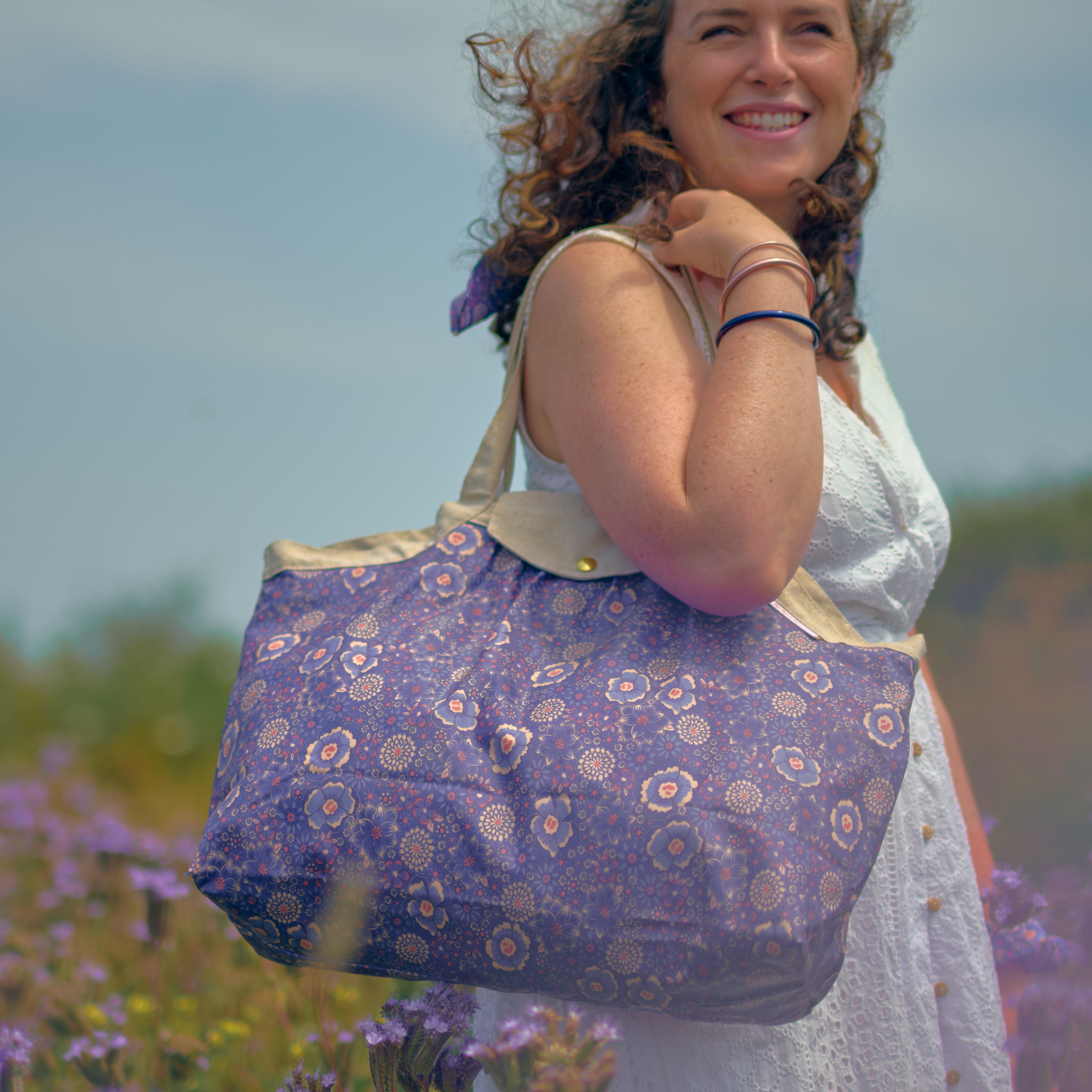 Sac Cabas Moyen Lavandula