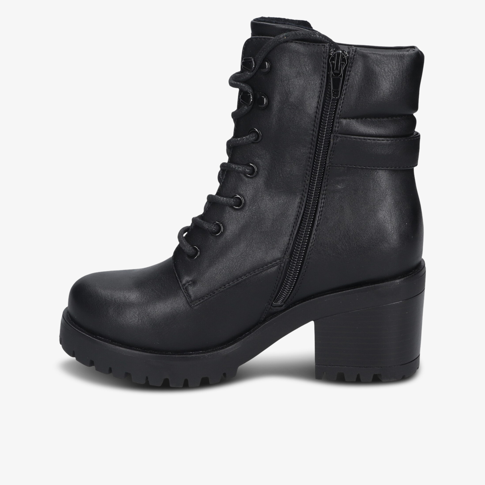Dockers Damen Schnürstiefeletten schwarz