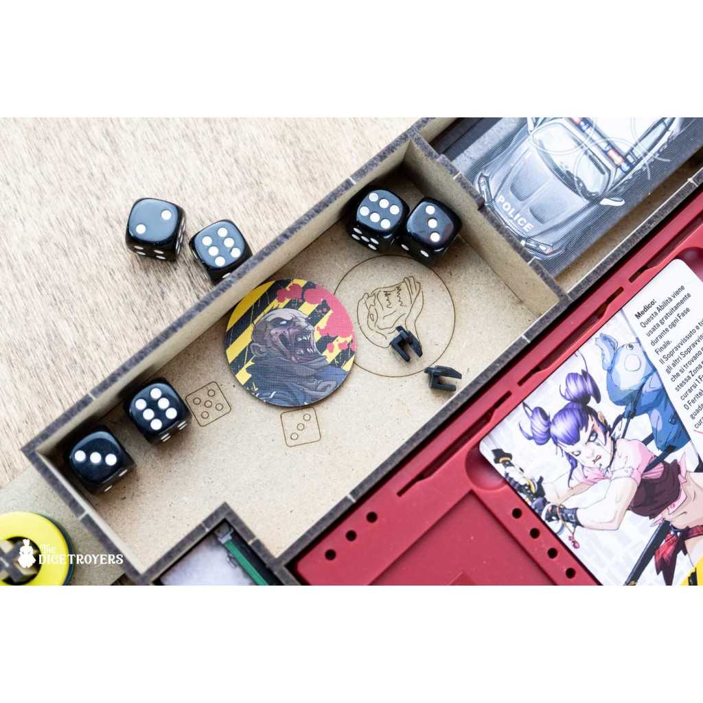 Rangement pour Boîte Dicetroyers - Zombicide (Saison 1) - 2ème Edition