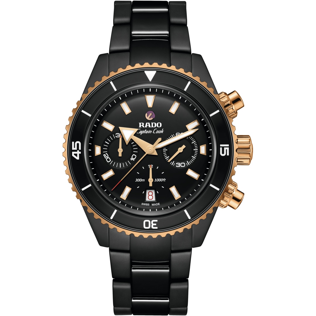 Rado Captain Cook XL High-Tech Ceramic Automatik Chronograph