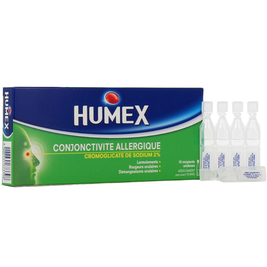 Humex Conjonctivite Allergique - Collyre antihistaminique