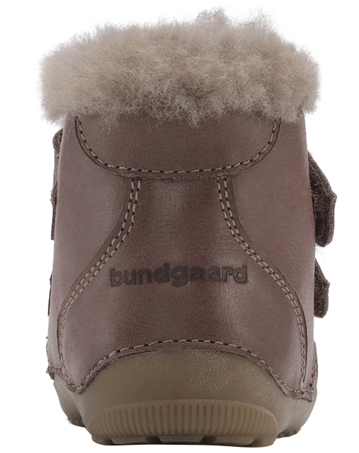 Klett-Lauflernschuh PETIT MID LAMB gefüttert in brown