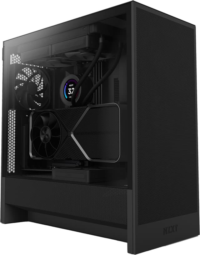 NZXT H5 Flow 2024 PC-kabinet (sort)