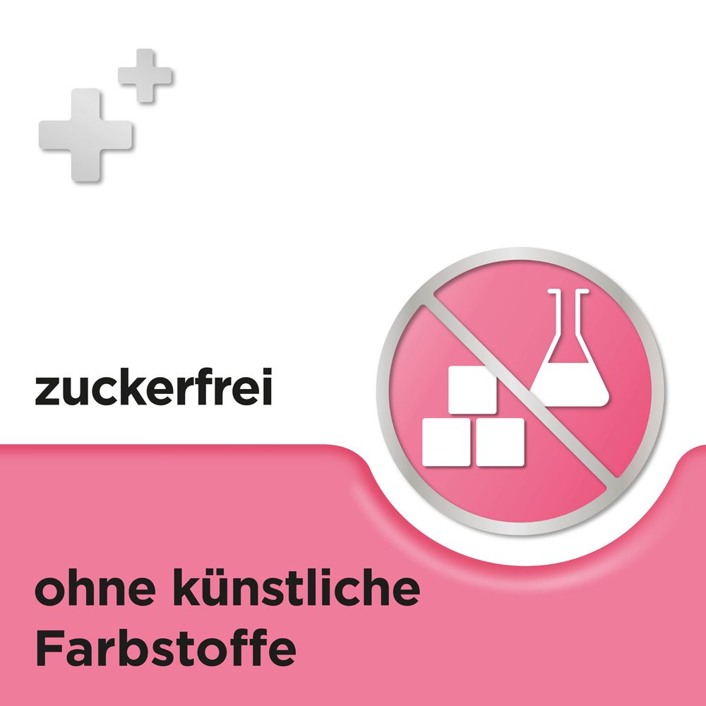 Dobensana® Junior Lutschtabletten Erdbeergeschmack bei ersten Anzeichen von​ Halsschmerzen