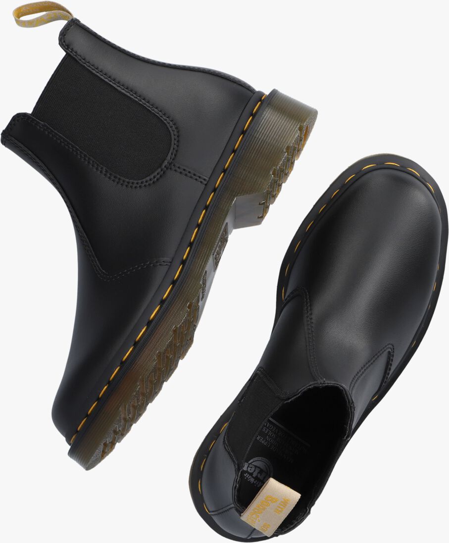 DR MARTENS zwarte dr martens chelsea boots 2976 vegan