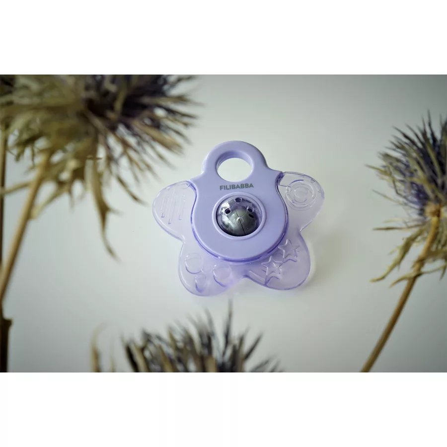 Filibabba Kühlbeißring Cooling Star 2er-Pack - Rose Mix