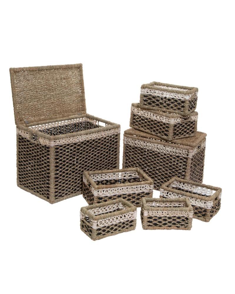 MALLE RECTANGLE D.56X34X43CM