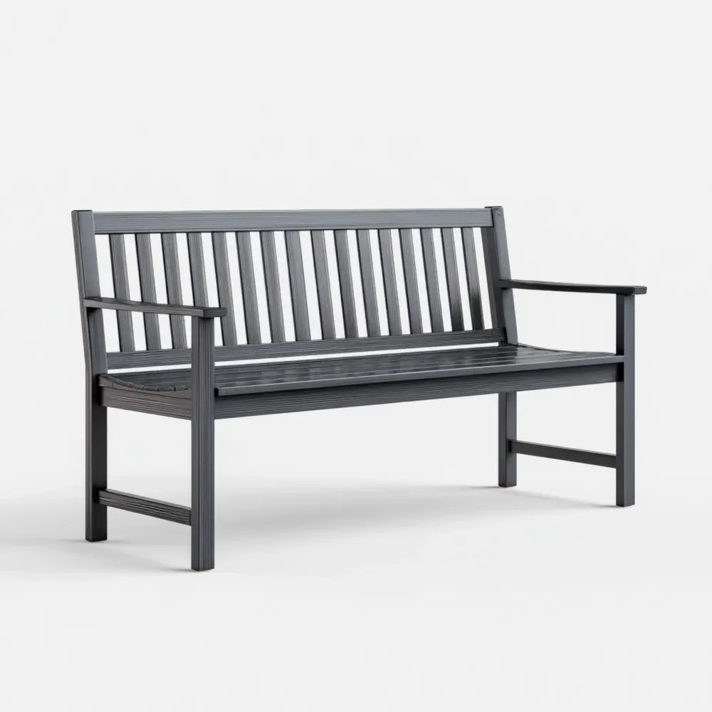 Gartenbank Aluminium Anthrazit