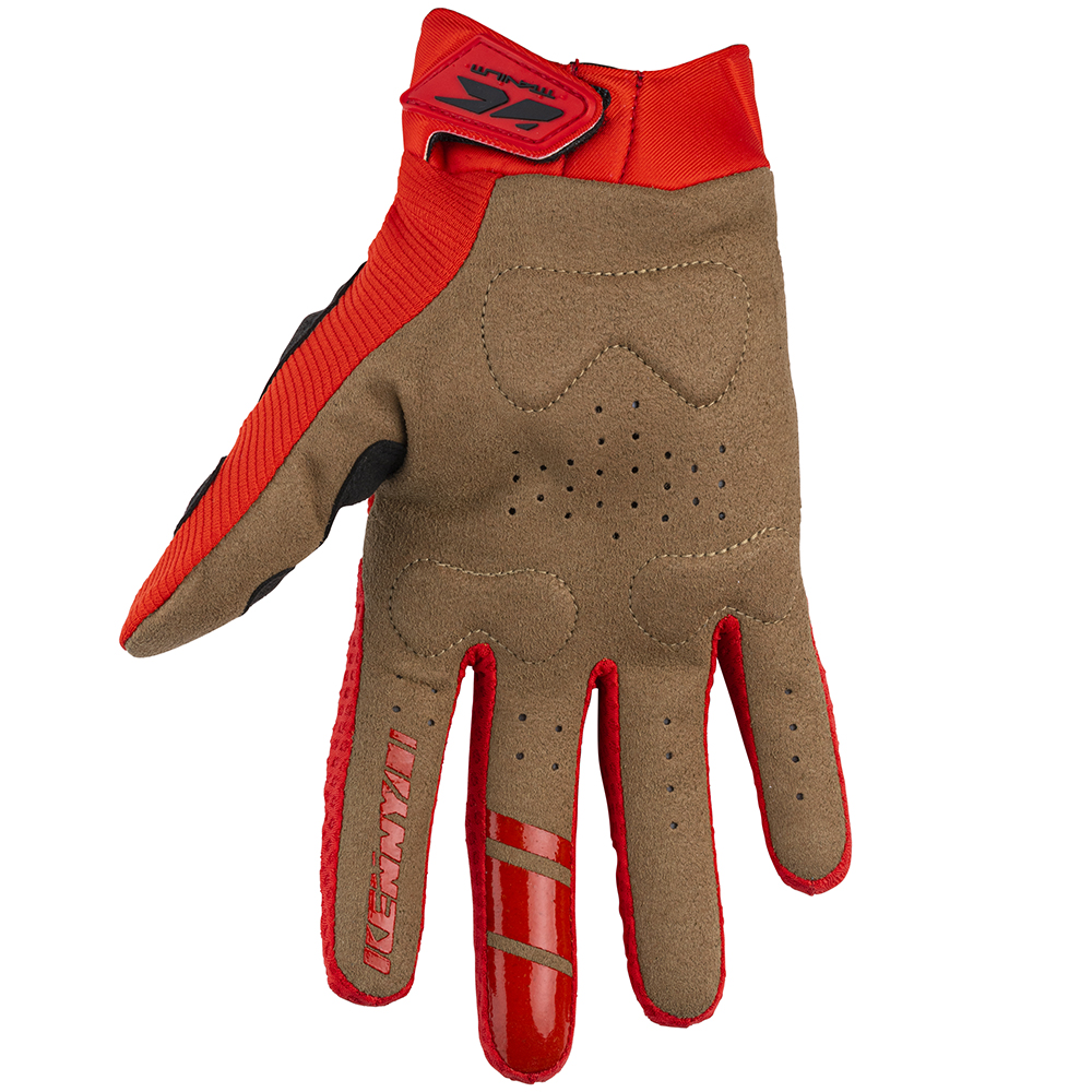 Kenny - Gants Titanium - 2022 Rouge / Noir